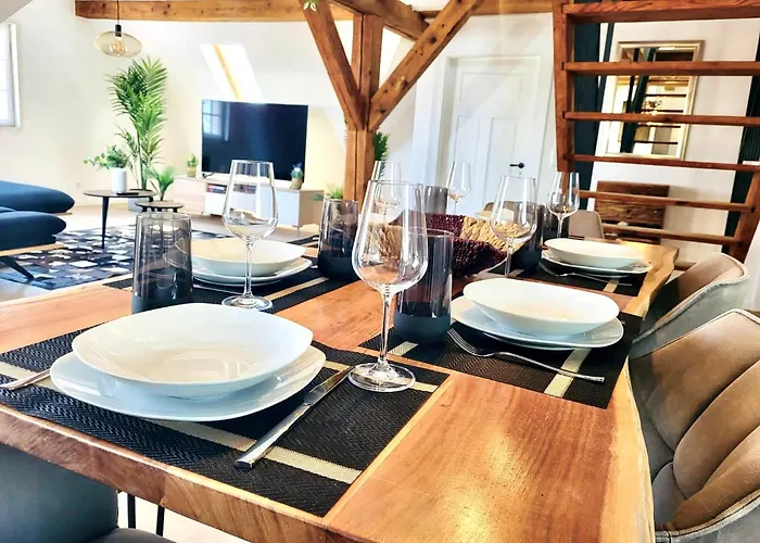 Appartement Eden - Penthouse-loft Ueber Den Daechern Kaufbeurens *